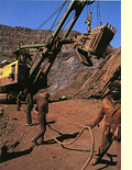 Artisanal mining activities